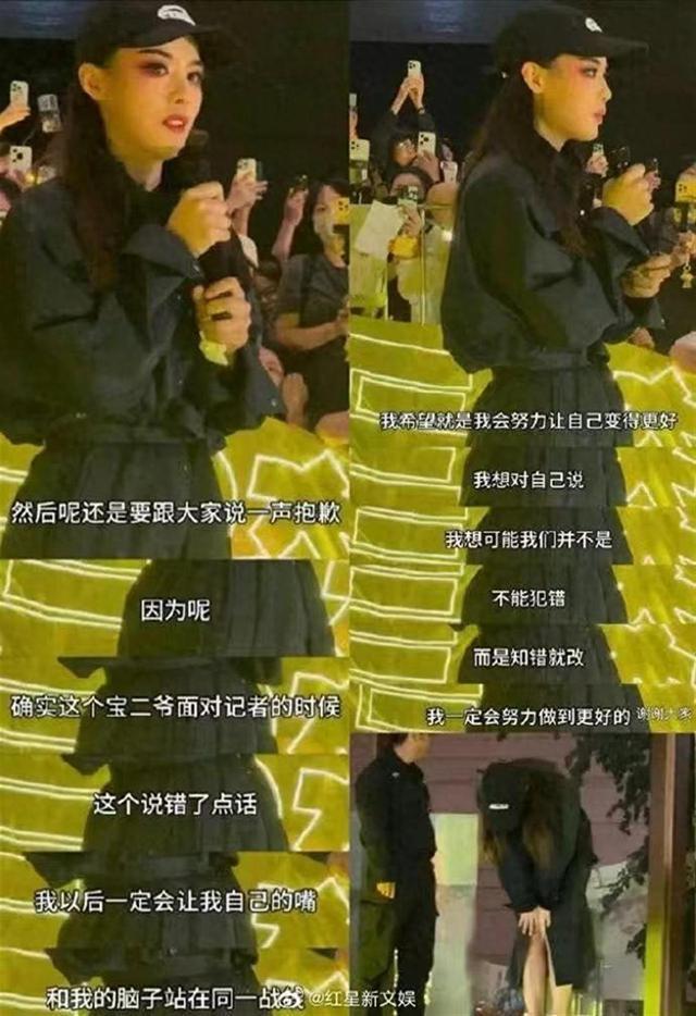 陈丽君为争议言论落泪道歉