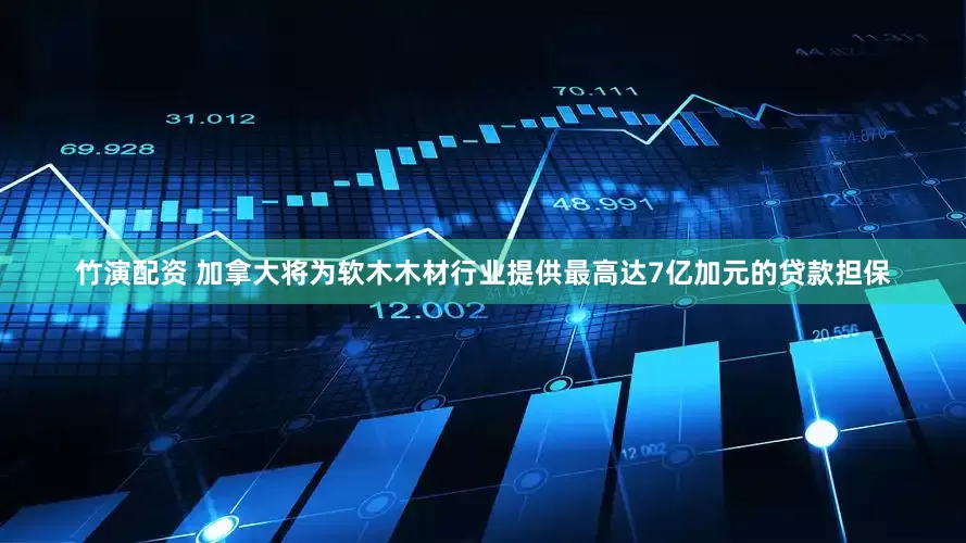 竹演配资 加拿大将为软木木材行业提供最高达7亿加元的贷款担保