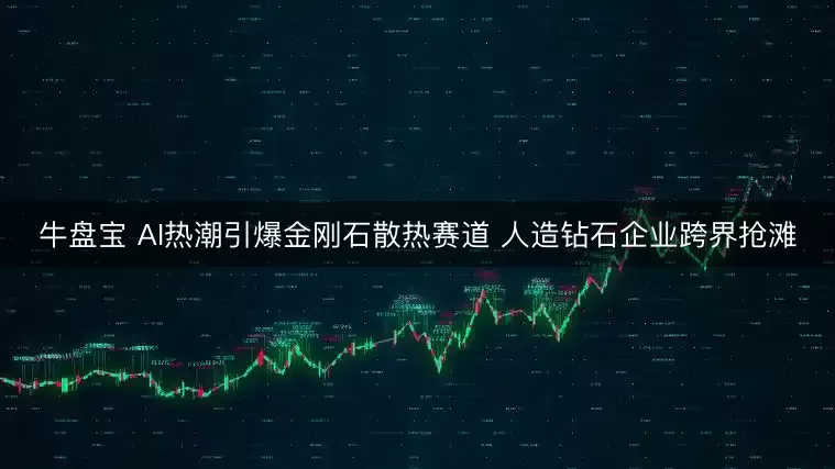 牛盘宝 AI热潮引爆金刚石散热赛道 人造钻石企业跨界抢滩